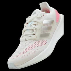 Sale adidas Pureboost 22 Shoes Cloud White / Silver Metallic / Beam Pink Vit och Rosa