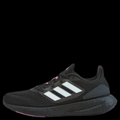 adidas Pureboost 22 Shoes Core Black / Cloud White / Semi Pulse Lilac Svart Sale