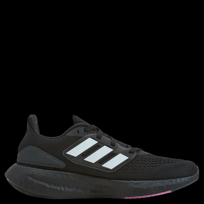 adidas Pureboost 22 Shoes Core Black / Cloud White / Semi Pulse Lilac Svart Sale