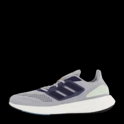 Best adidas Pureboost 22 Shoes Halo Silver / Shadow Navy / Linen Green Flerfärgad
