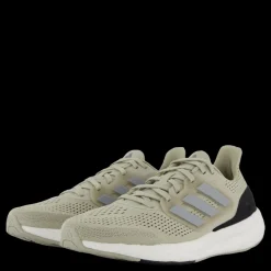 Clearance adidas Pureboost 23 Shoes Putty Grey / Silver Metallic / Core Black Beige