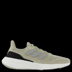 Clearance adidas Pureboost 23 Shoes Putty Grey / Silver Metallic / Core Black Beige