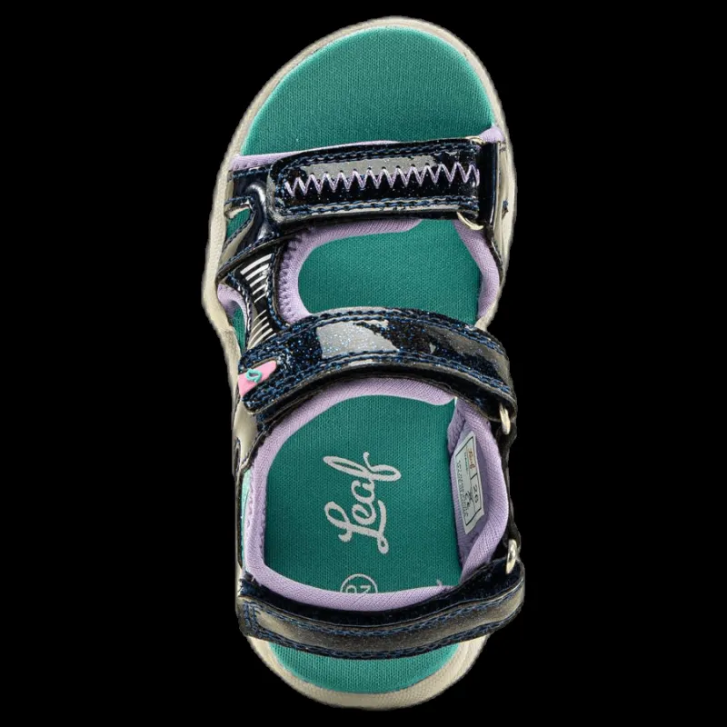 Leaf Puula Blinking Sandals Blue Blå Clearance