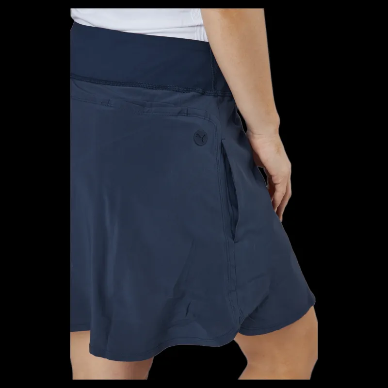 Hot Puma Golf Pwrshape Solid Skirt Navy Blazer Blå