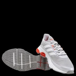 adidas Quadcube Shoes Dash Grey / Dash Grey / Grey Two Vit och Röd Clearance