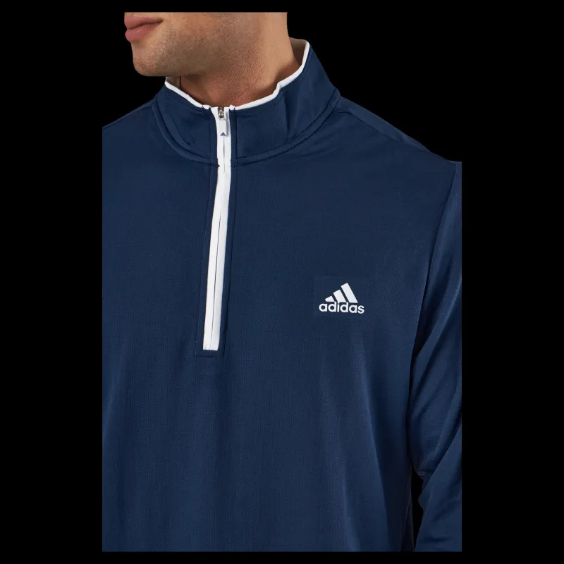 Discount adidas Quarter-Zip Sweatshirt Collegiate Navy Blå