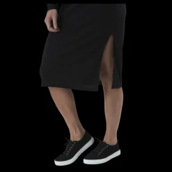 Best NOUN Quinn Rib Dress Black Svart