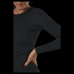 BLACC Quinn Rib Dress Black Svart