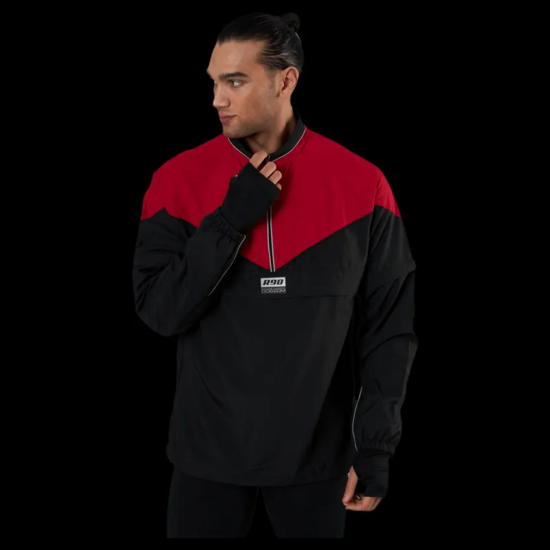 Outlet Dobsom R90 Classic Jacket Black/Red Svart och Röd