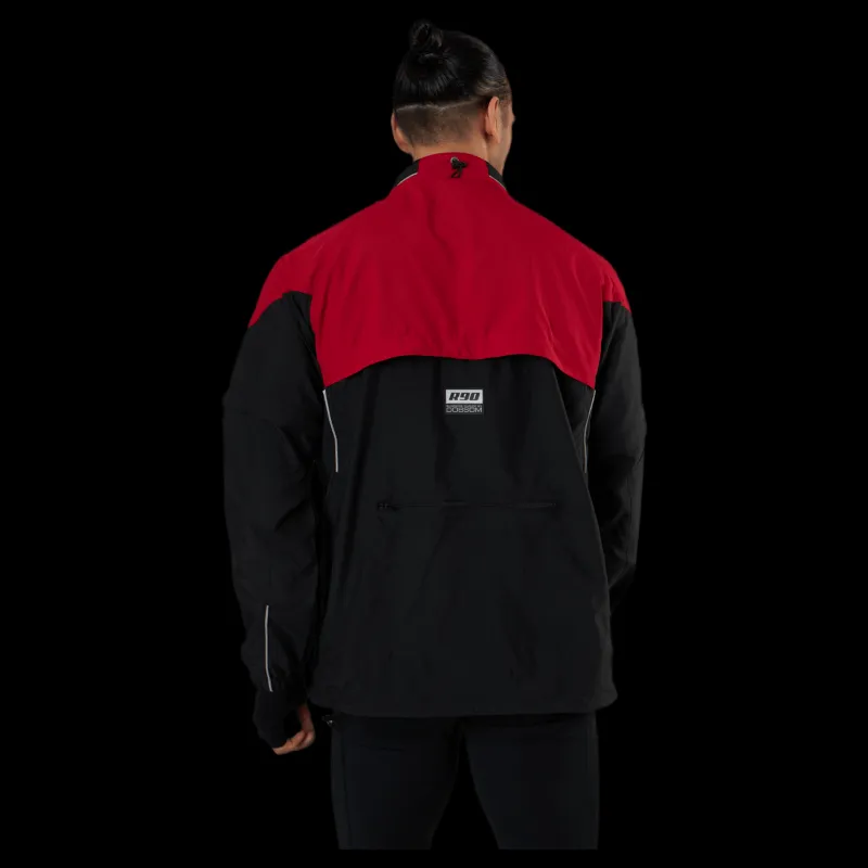 Outlet Dobsom R90 Classic Jacket Black/Red Svart och Röd