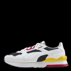 Puma R78 FUTR Junior White/Black/Yellow Flerfärgad Best