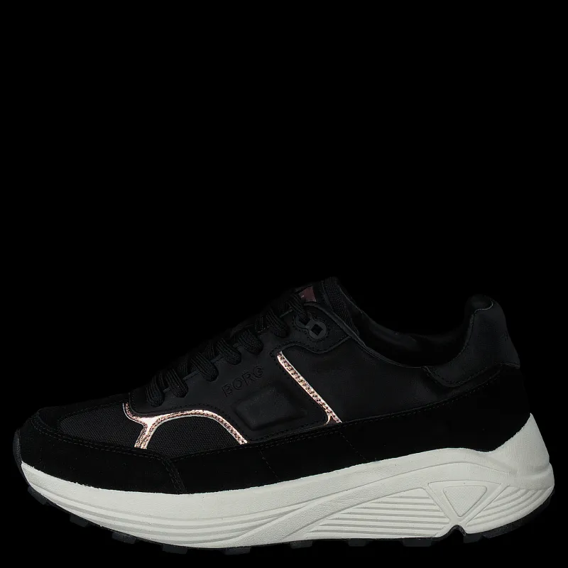Björn Borg R1300 Nyl Met W Black-rose Gold Svart Online