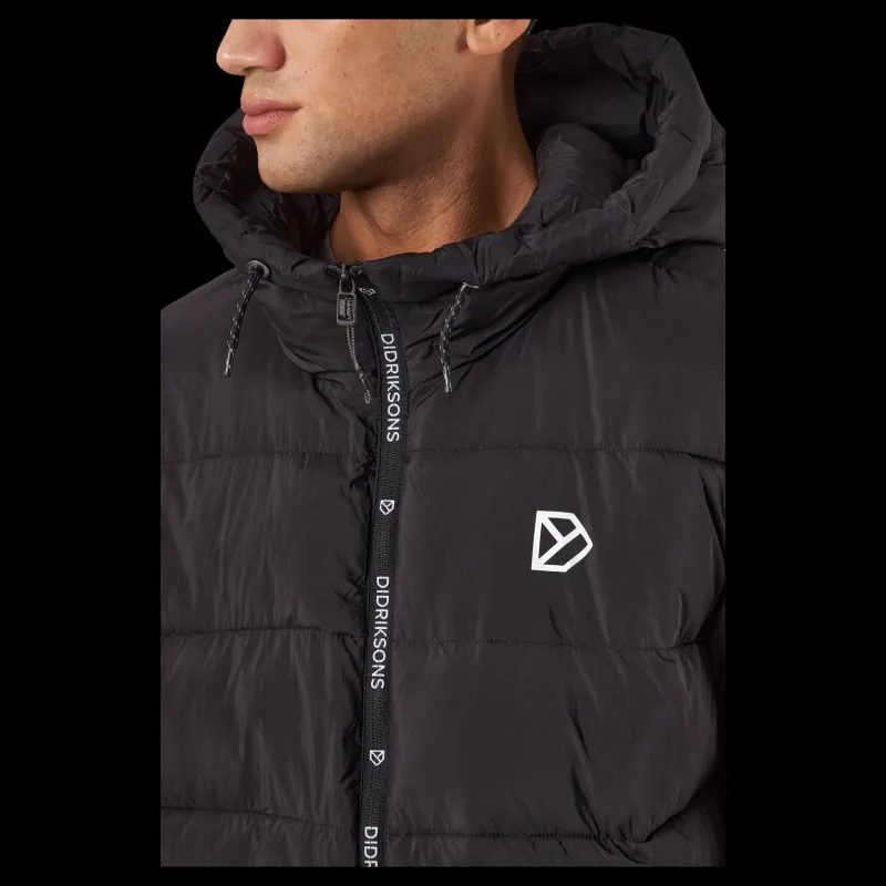 Didriksons Rabar Usx Jkt Black Svart Best