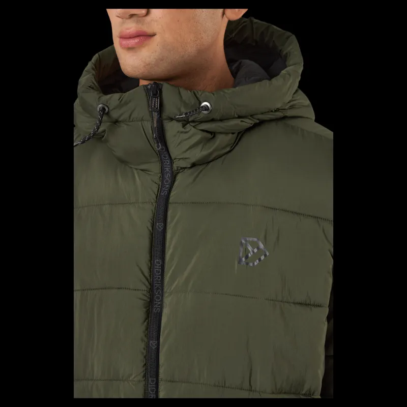 Didriksons Rabar Usx Jkt Green Grön Best