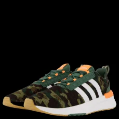 adidas Racer TR21 Cloudfoam Lifestyle Running Shoes Green Oxide / Cloud White / Screaming Orange Svart Hot