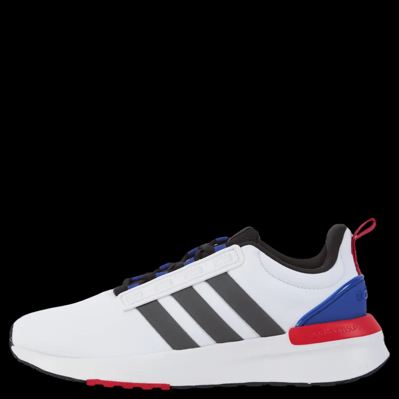 adidas Racer TR21 Cloudfoam Shoes Cloud White / Night Metallic / Lucid Blue Vit Discount