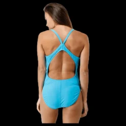 Nike Swim Racerback One Piece Blue Blå