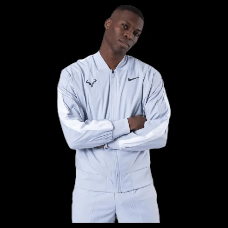 Best Nike Rafa Court Jacket Grey Blå