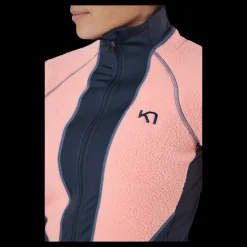 Kari Traa Ragnhild Full Zip Midlayer Silk Rosa Clearance
