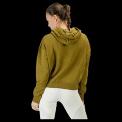 Sale Nike Rally Metallic FZ Hoodie Green Grön