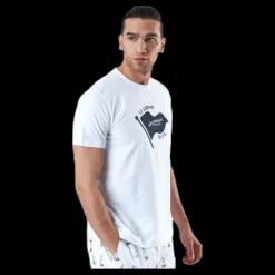 Clearance Holebrook Rasmus Tee White Vit