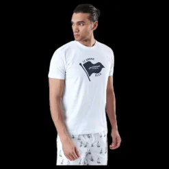 Clearance Holebrook Rasmus Tee White Vit