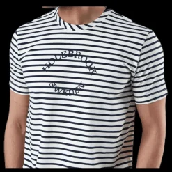 Clearance Holebrook Rasmus Tee White Vit