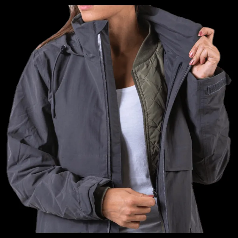 Kari Traa Raundalen L Jacket Green/Grey Hot