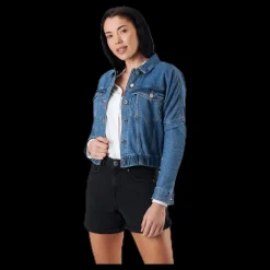 Only Rave Ls Ela Dnm Jacket Add Blue Best