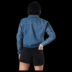 Only Rave Ls Ela Dnm Jacket Add Blue Best