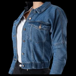 Only Rave Ls Ela Dnm Jacket Add Blue Best