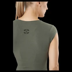 Better Bodies Raw Energy Tee Washed Green Grön Outlet
