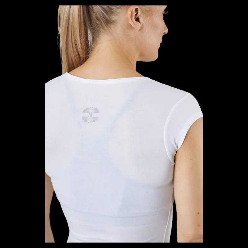 Clearance Better Bodies Raw Energy Tee White Vit