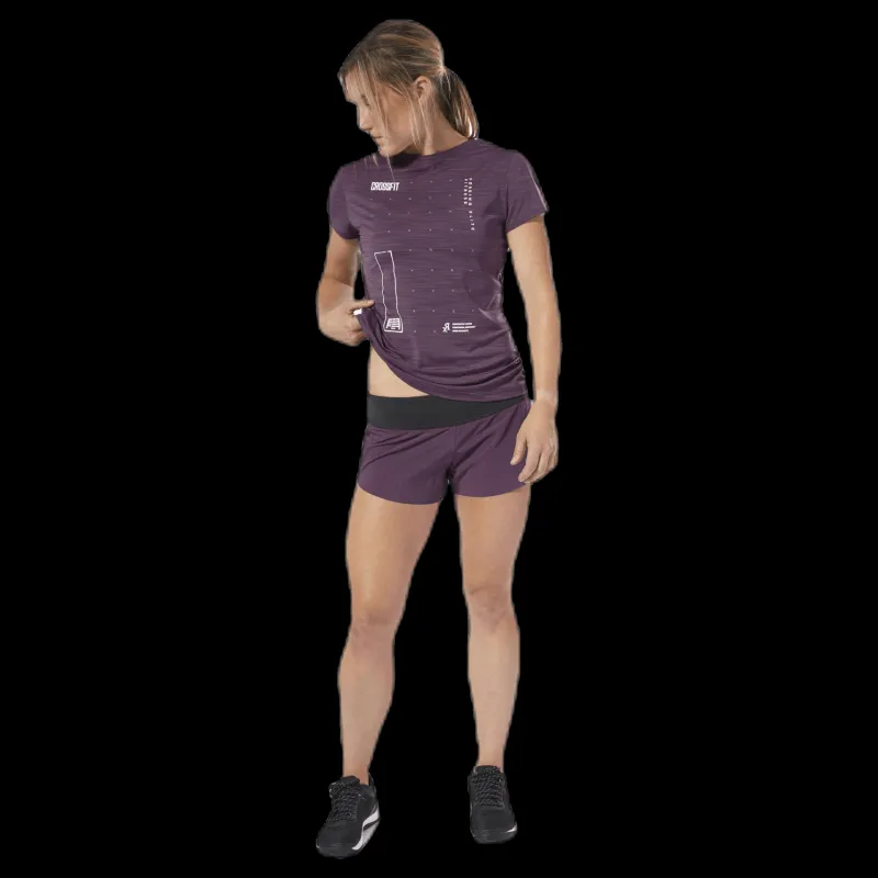 Reebok RC KNW Short Placed Purple Lila Clearance