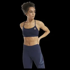 Hot Reebok RC Skinny Bra Blue Blå
