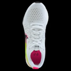 Nike React Infinity Run Flyknit 2 W White/black-sail-pink Blast Vit