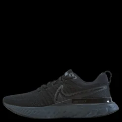 Clearance Nike React Infinity Run Flyknit 2 W Black/black-black-iron Grey Svart