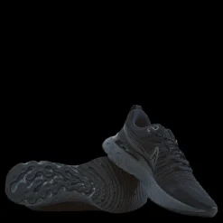 Clearance Nike React Infinity Run Flyknit 2 W Black/black-black-iron Grey Svart