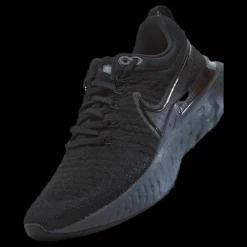 Clearance Nike React Infinity Run Flyknit 2 W Black/black-black-iron Grey Svart