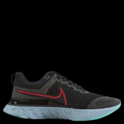 Nike React Infinity Run Flyknit 2 Black/Red Svart Hot