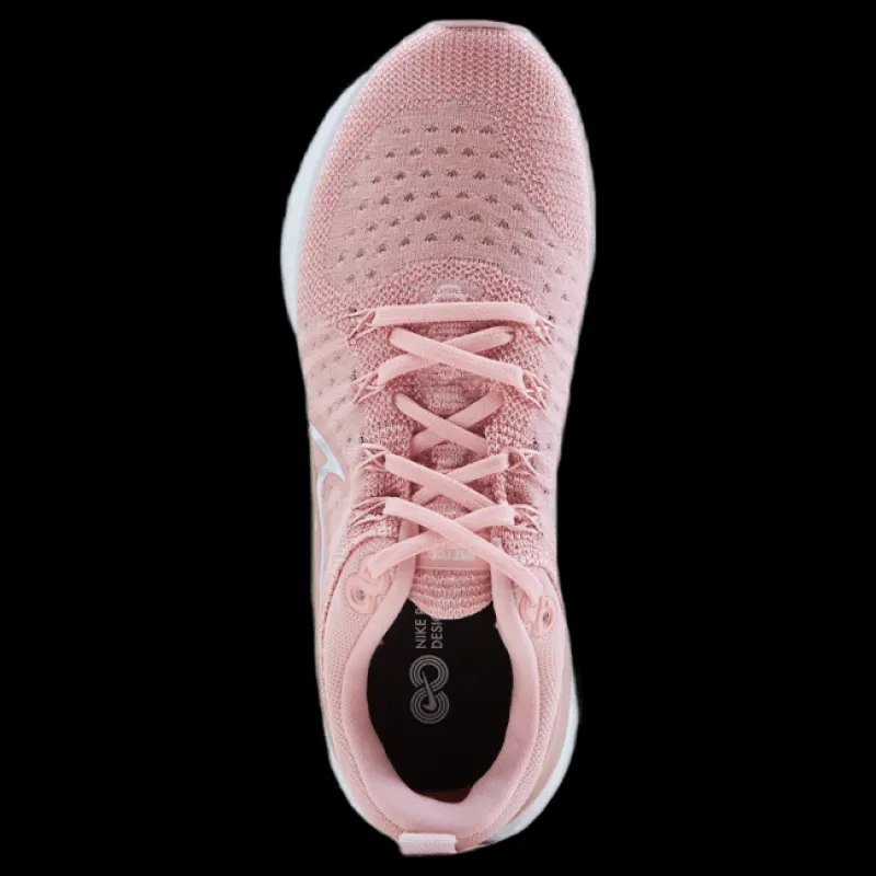 Clearance Nike React Infinity Run Flyknit 2 Pink/White Rosa