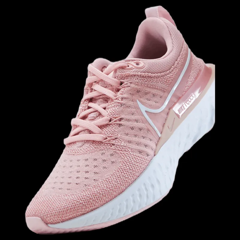 Clearance Nike React Infinity Run Flyknit 2 Pink/White Rosa