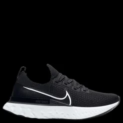 Hot Nike React Infinity Run Flyknit Black Svart