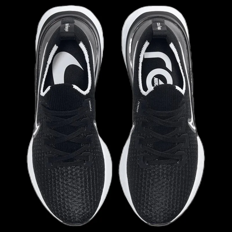 Hot Nike React Infinity Run Flyknit Black Svart