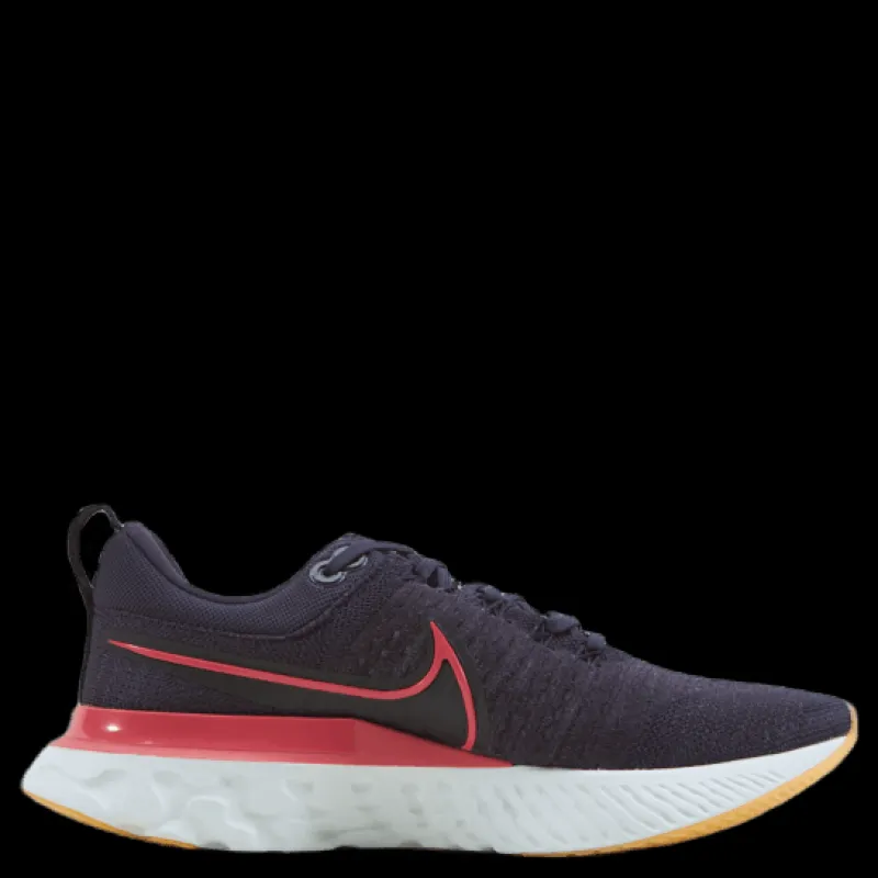 Nike React Infinity Run Flyknit 2 W Cave Purple/archaeo Pink-black Svart