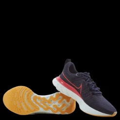 Nike React Infinity Run Flyknit 2 W Cave Purple/archaeo Pink-black Svart