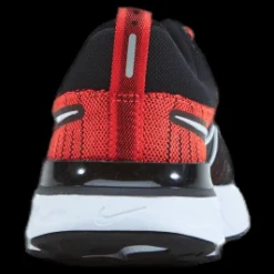 New Nike React Infinity Run Flyknit 2 Red/Black/Grey Flerfärgad