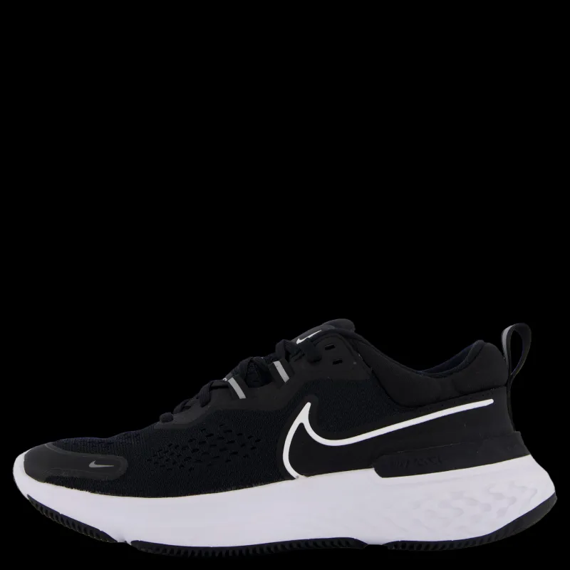 Nike React Miler 2 White/Black Svart Online