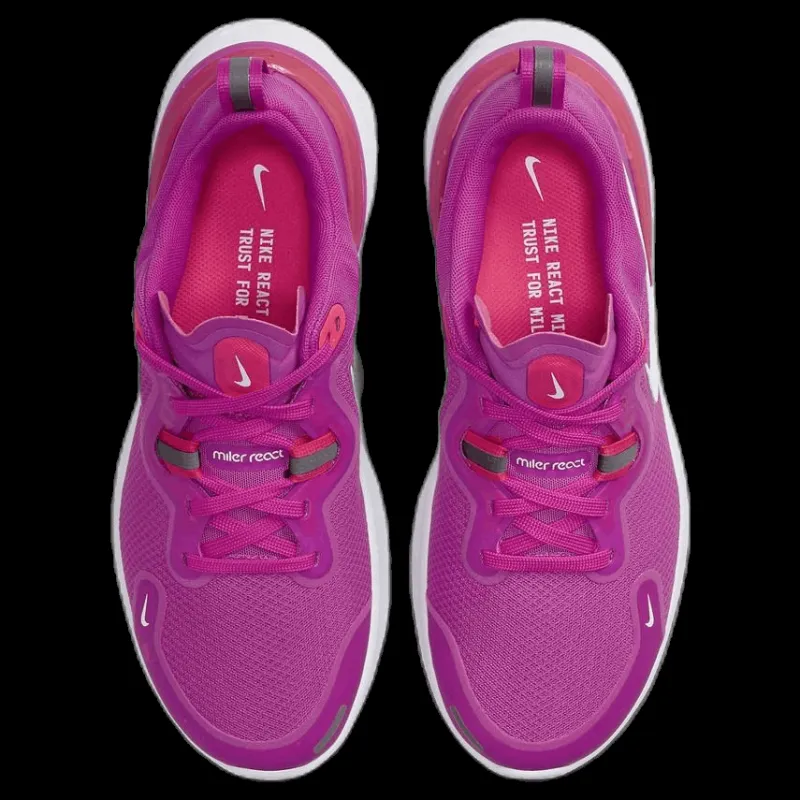 Discount Nike React Miler Pink/White Lila