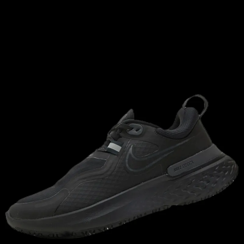 Online Nike React Miler Shield Black Svart